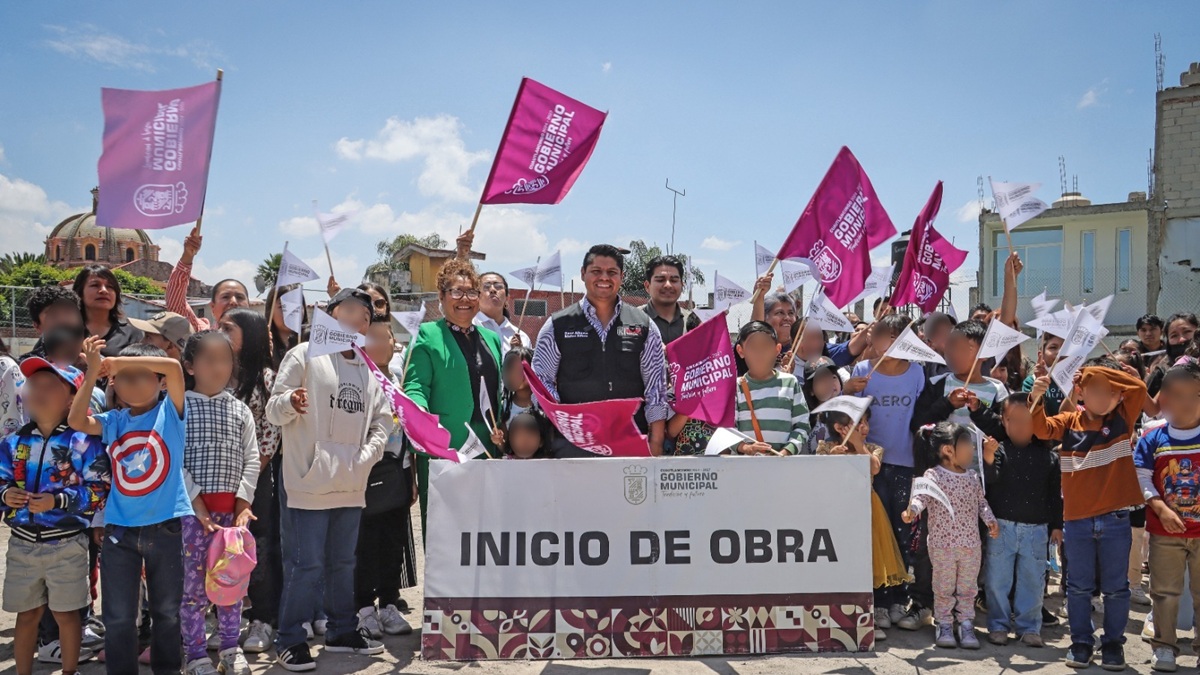 Omar Muñoz inicia construcción del Parque de las Infancias