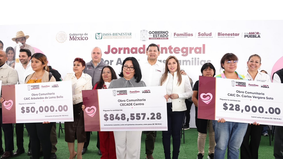 Por amor a las familias, gobierno estatal brinda atención en territorio con jornada integral
