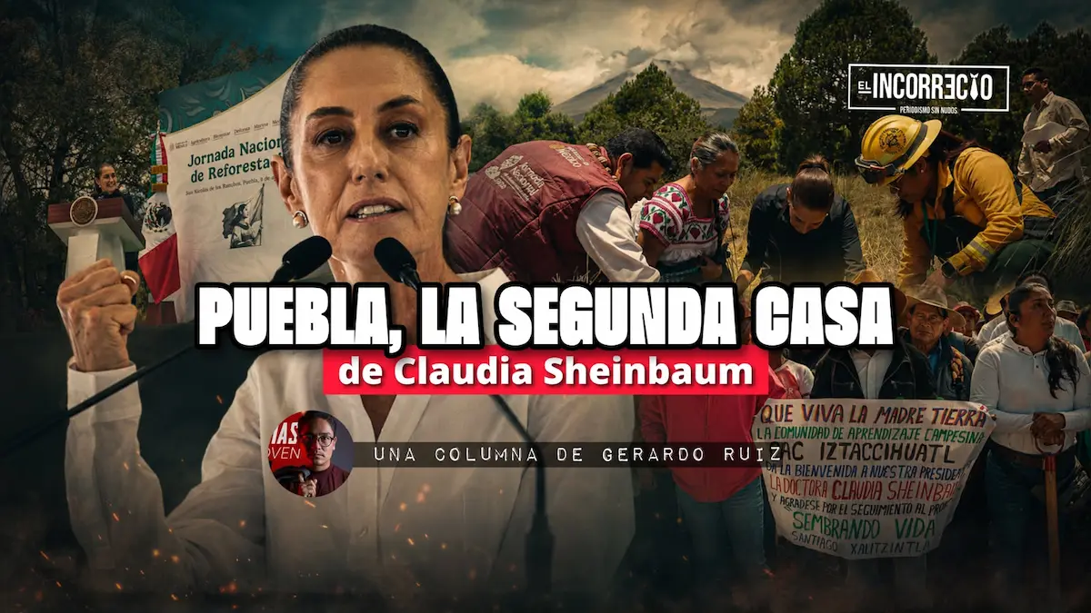 Puebla, la segunda casa de Claudia Sheinbaum