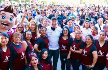 Realiza Gobierno de Pepe Chedraui Activación Física Musicalizada por el Mes de las Personas Adultas Mayores