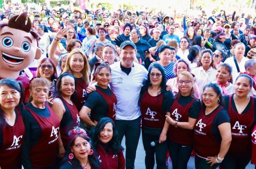  Realiza Gobierno de Pepe Chedraui Activación Física Musicalizada por el Mes de las Personas Adultas Mayores