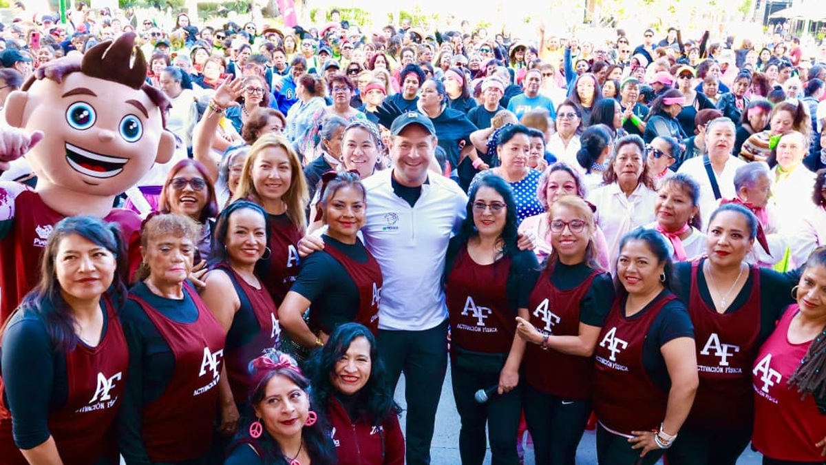 Realiza Gobierno de Pepe Chedraui Activación Física Musicalizada por el Mes de las Personas Adultas Mayores