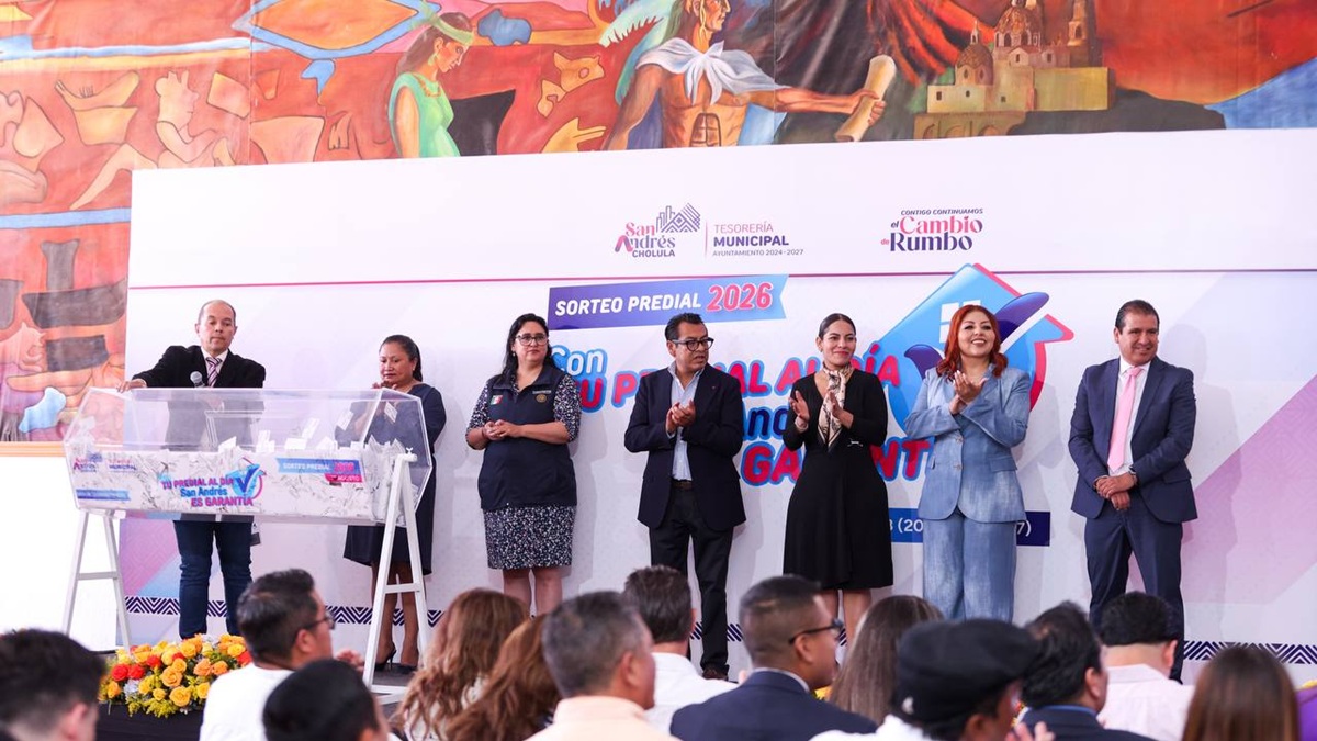 Reconoce Lupita Cuautle compromiso de contribuyentes con San Andrés Cholula
