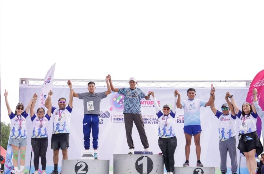  Reúne Ayuntamiento de San Andrés Cholula a más de 2 mil participantes en la carrera «Corre por las Juventudes»