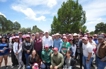 Suma Pepe Chedraui esfuerzos con Claudia Sheinbaum y Alejandro Armenta en la Jornada Nacional de Reforestación