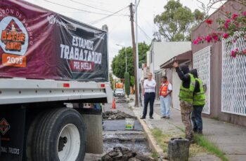 Supervisa Pepe Chedraui acciones de bacheo en la capital poblana