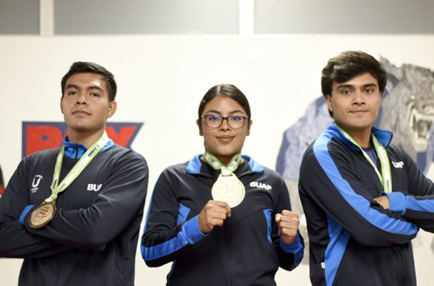  Obtiene selectivo de Kickboxing BUAP medallas durante competencia nacional