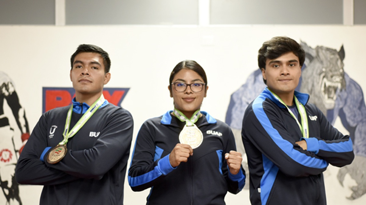 Obtiene selectivo de Kickboxing BUAP medallas durante competencia nacional