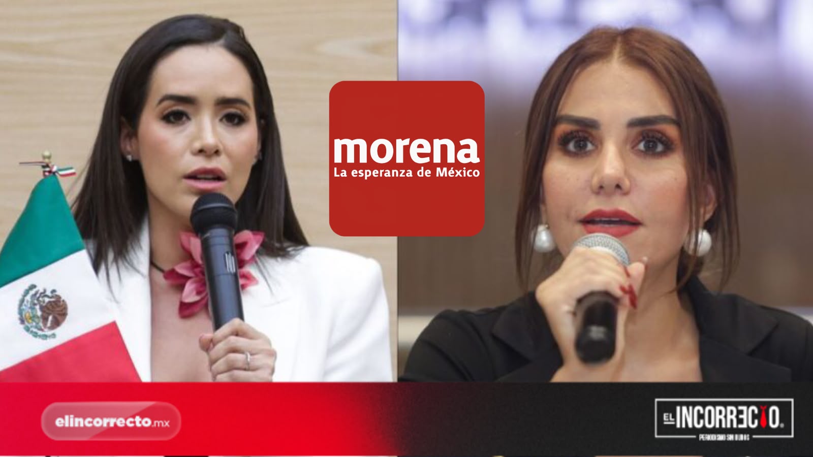 Morena suspende derechos partidistas de Nay Salvatori y Graciela Palomares por burlarse de adultos mayores