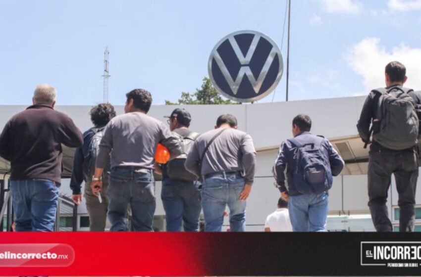  Prorrogan huelga en Volkswagen Puebla; sindicato y empresa extienden negociación hasta el 23 de agosto