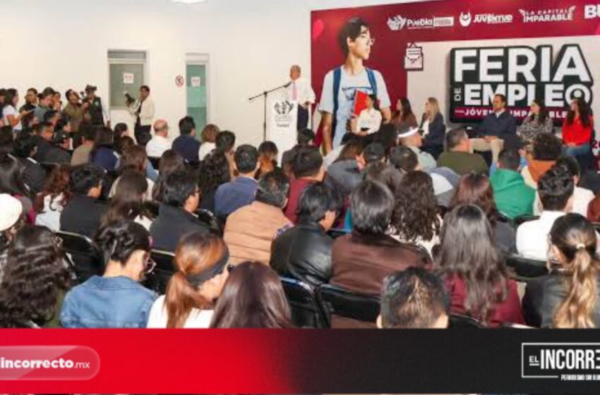  Más de 3 mil vacantes buscan conectar a jóvenes poblanos con empleo formal