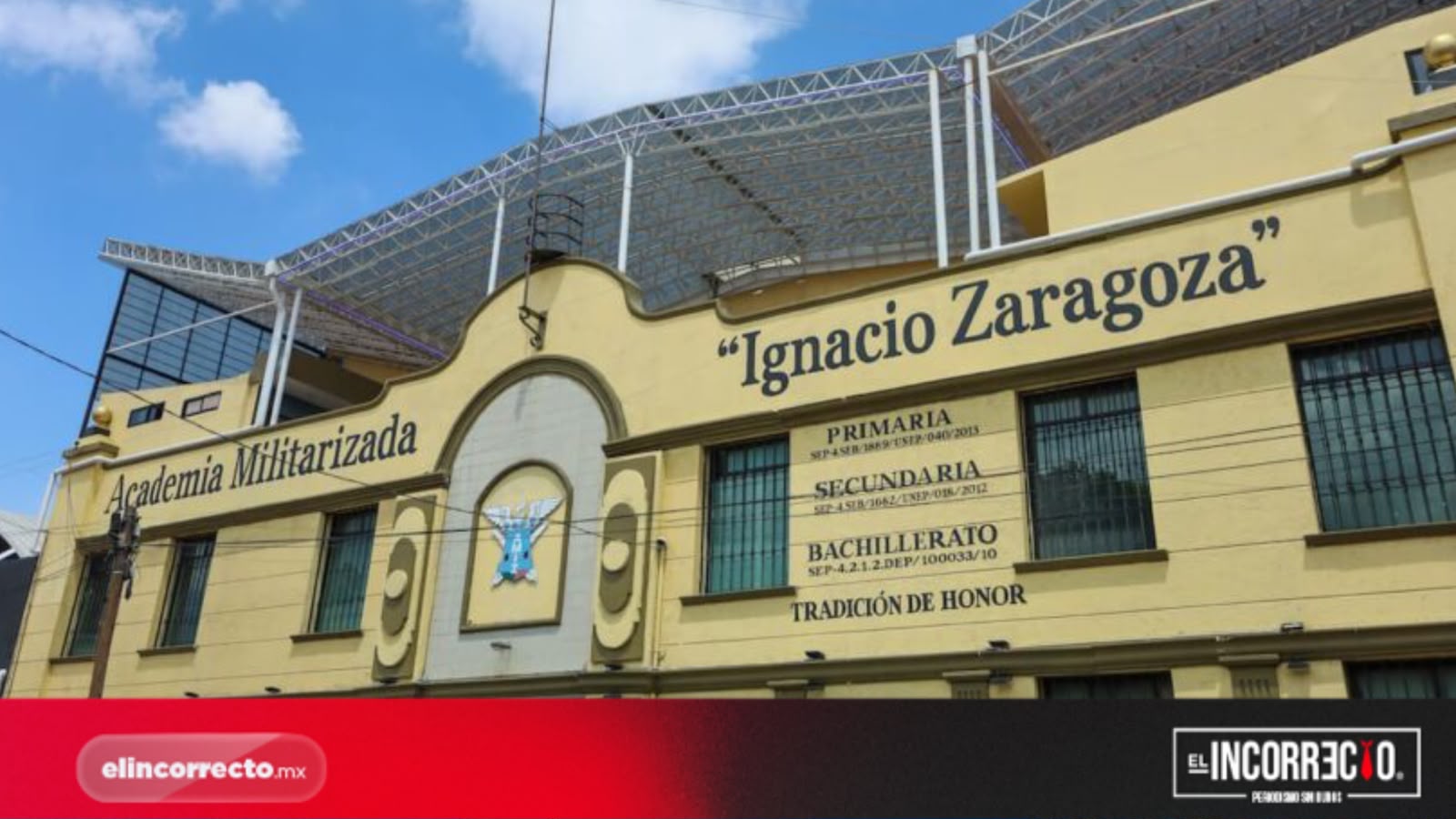 SEP federal sí tiene denuncias contra la Academia Militarizada Ignacio Zaragoza