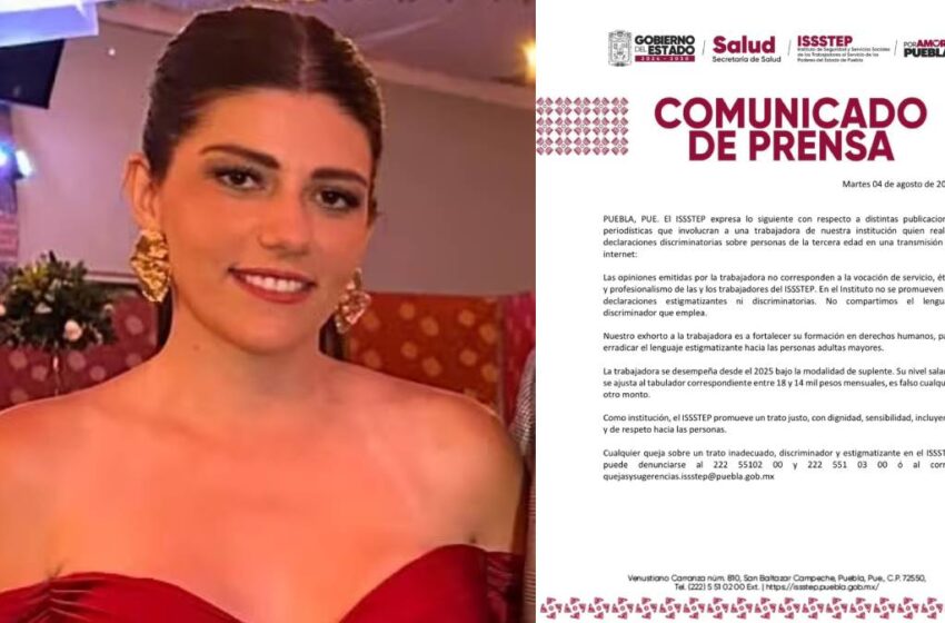  ISSSTEP fija postura sobre Hilda Salvatori: no habrá sanción, pero deberá capacitarse tras polémica por comentarios sobre adultos mayores