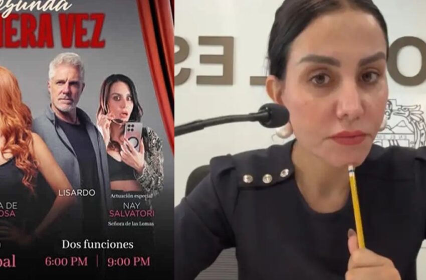  Funada hasta en los escenarios: Posponen obra de teatro de Nay Salvatori y Nadia de la Rosa en Puebla