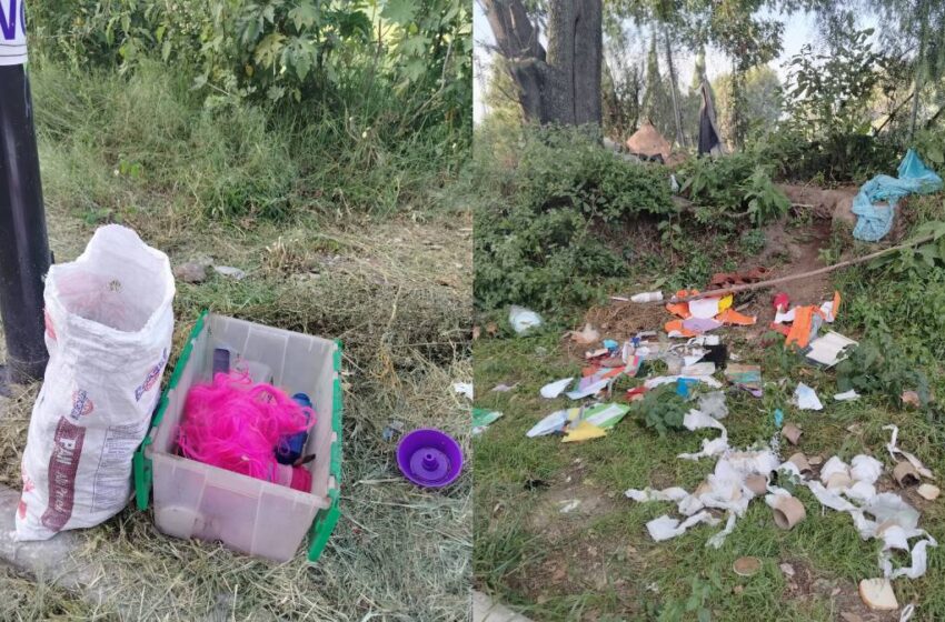  Reportan basura y descuido en alrededores de la Gran Pirámide de Cholula
