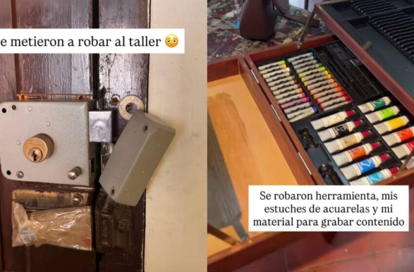  Roban taller de artista poblana en pleno Centro Histórico; prepara refuerzo de seguridad
