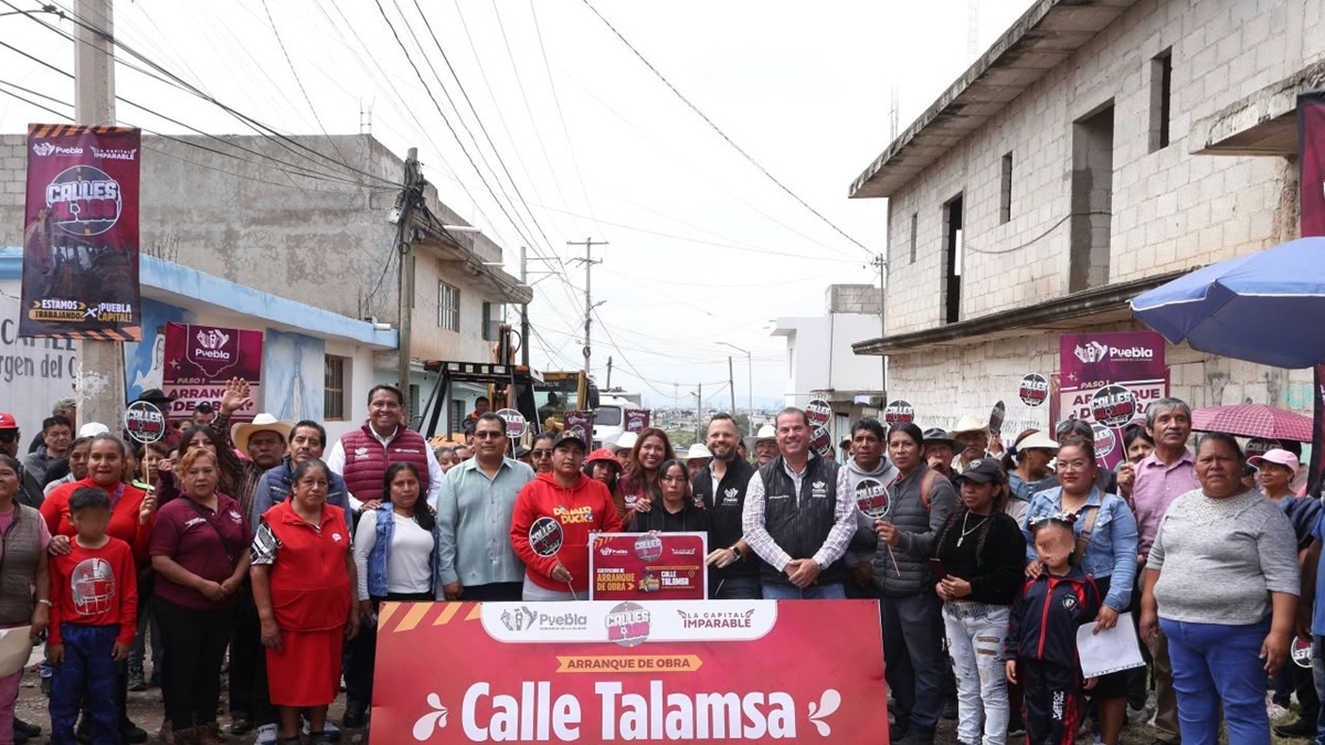 Arranca Gobierno de Pepe Chedraui rehabilitación vial en la Junta Auxiliar de San Pablo Xochimehuacan