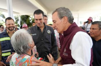 Arrancan Miguel Torruco, Francisco Sánchez y Pepe Chedraui construcción del Centro Comunitario México Imparable