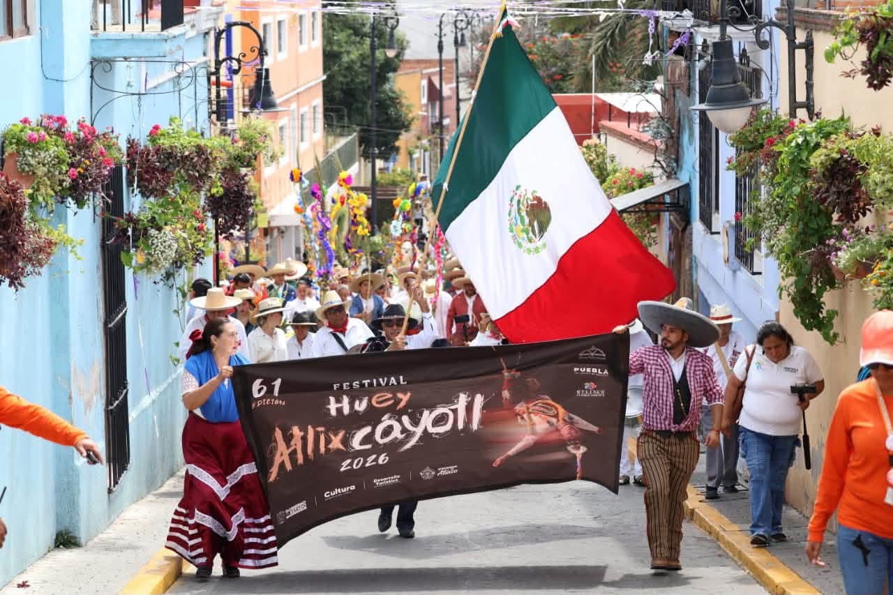 Atlixco se viste de tradición rumbo a los 61 años del Huey Atlixcáyotl
