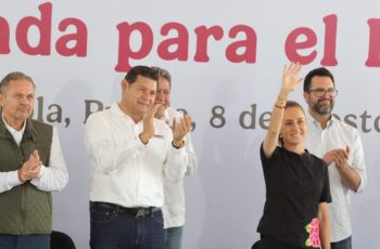Claudia Sheinbaum cumple al mil por ciento con Puebla: Armenta Mier
