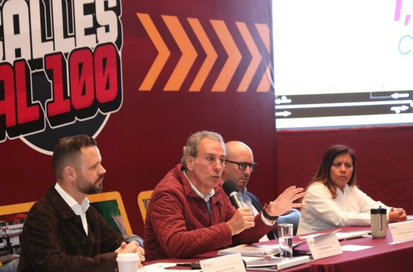  Con #CallesAl100,  Pepe Chedraui renovará 4 mil 551 calles en la capital