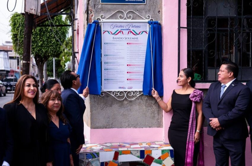  Convoca Lupita Cuautle a fortalecer la conciencia nacional durante el mes patrio