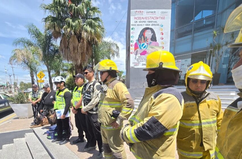  Cuautlancingo participa en el Segundo Simulacro Nacional 2026