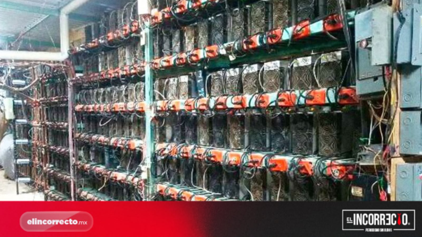 Desmantelan granja de criptomonedas en Tlaola