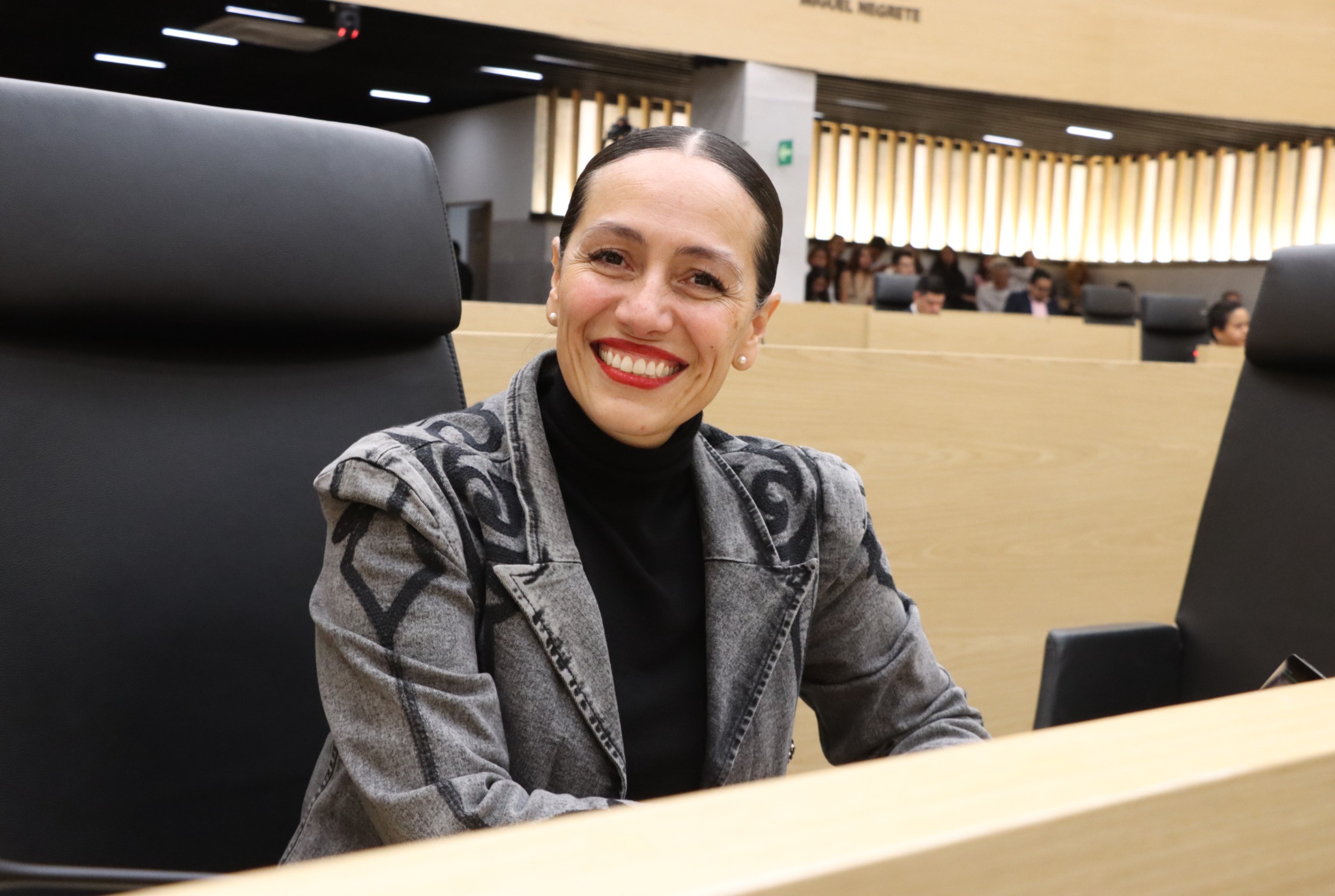 Diputada Ana Laura Gómez plantea el uso de las tecnologías como componente de la política deportiva 