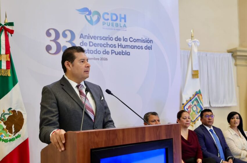  En el estado de Puebla se garantizan los derechos humanos para una vida democrática: Armenta Mier