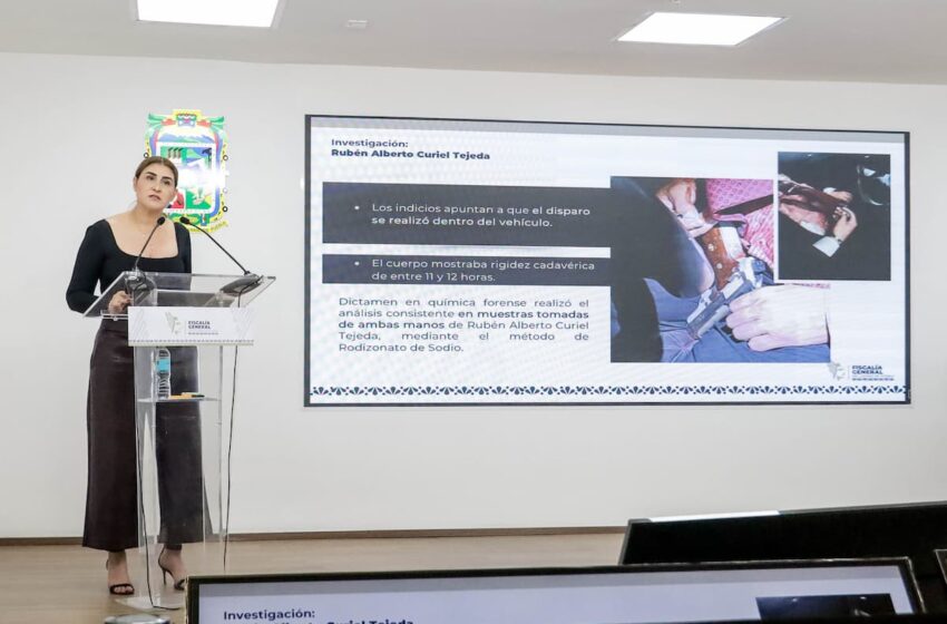  Fiscalía de Puebla presenta cronología de la muerte de Rubén Curiel (+VIDEO)