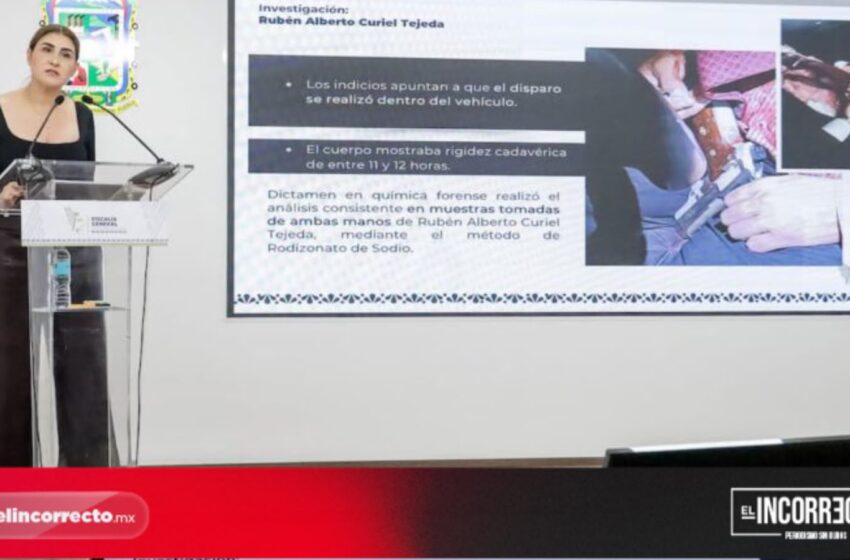  Fiscalía de Puebla presenta cronología de la muerte de Rubén Curiel (+VIDEO)