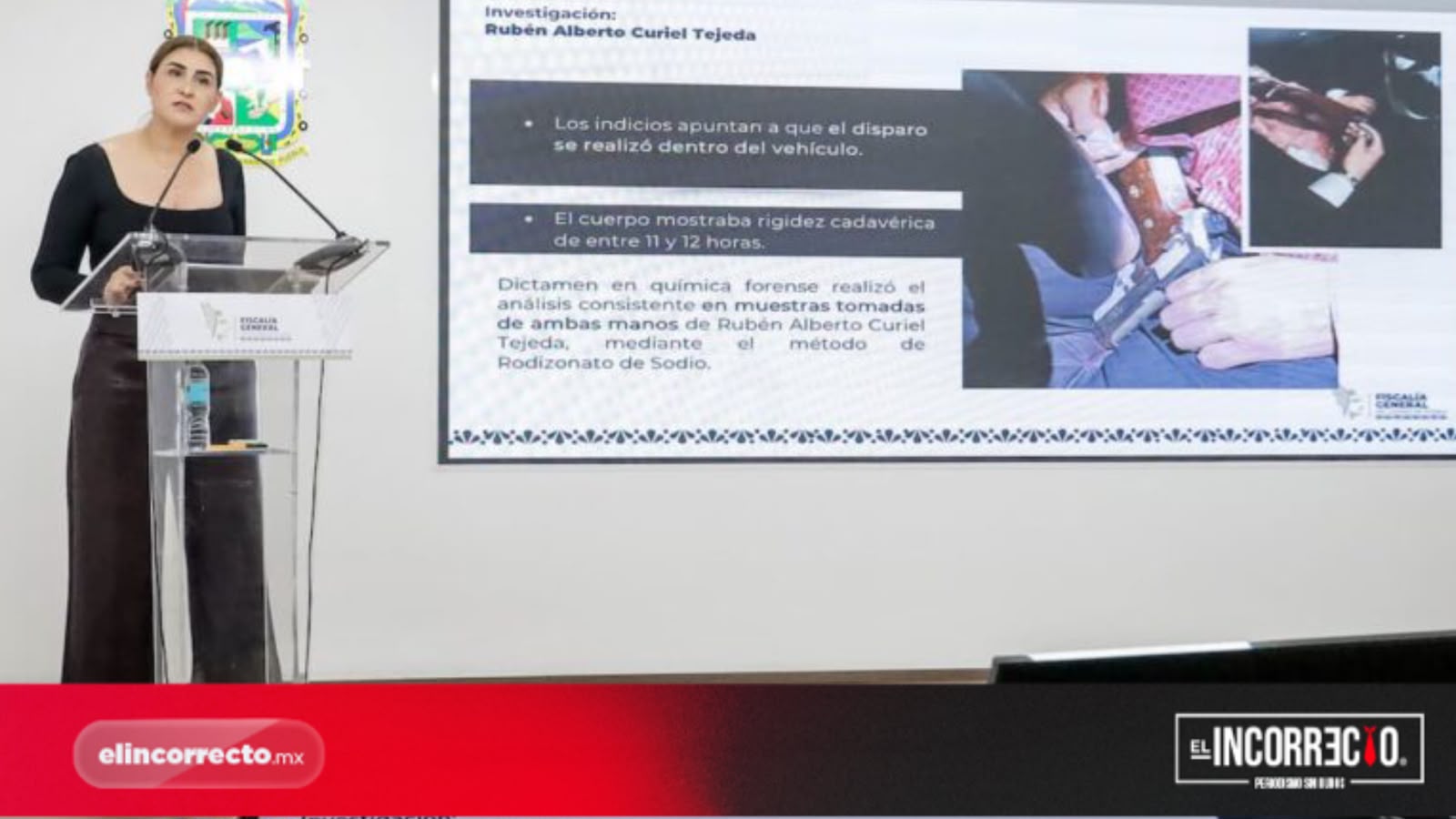 Fiscalía de Puebla presenta cronología de la muerte de Rubén Curiel (+VIDEO)