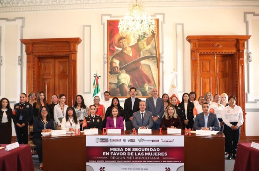  Fortalece Pepe Chedraui coordinación metropolitana para la seguridad de las mujeres