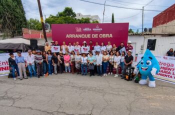 Gobierno de Cholula de Tonantzin Fernández y SOSAPACH inician obra de sustitución de red de alcantarillado en Santiago Momoxpan