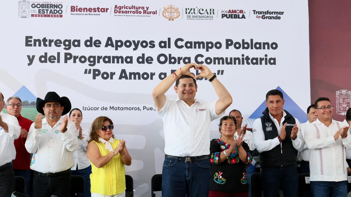 Gobierno estatal transforma municipios de la mixteca poblana con obra comunitaria