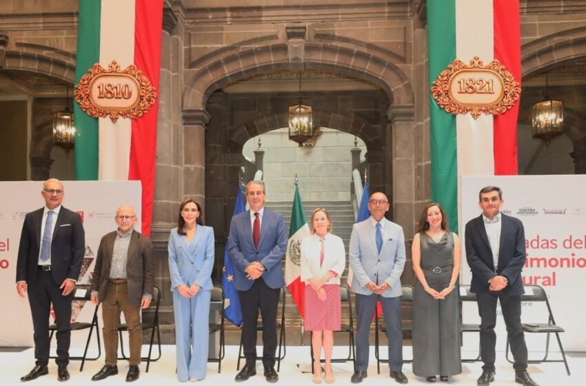  Inicia Pepe Chedraui primeras Jornadas del Patrimonio Cultural en México