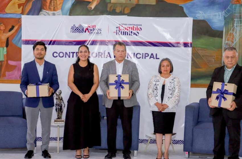  Inicia la Semana de la Contraloría Municipal en San Andrés Cholula