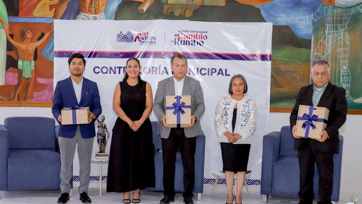 Inicia la Semana de la Contraloría Municipal en San Andrés Cholula