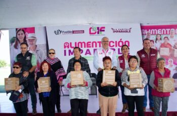 Lleva Gobierno de Pepe Chedraui programa “Alimentación Imparable” a San Felipe Hueyotlipan