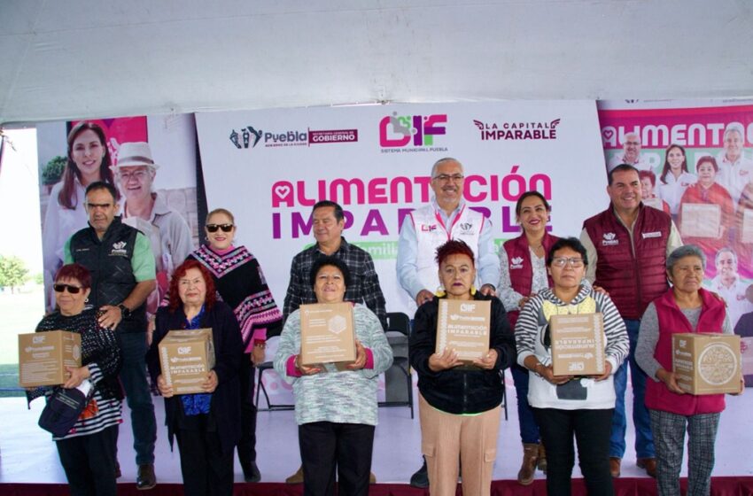  Lleva Gobierno de Pepe Chedraui programa “Alimentación Imparable” a San Felipe Hueyotlipan