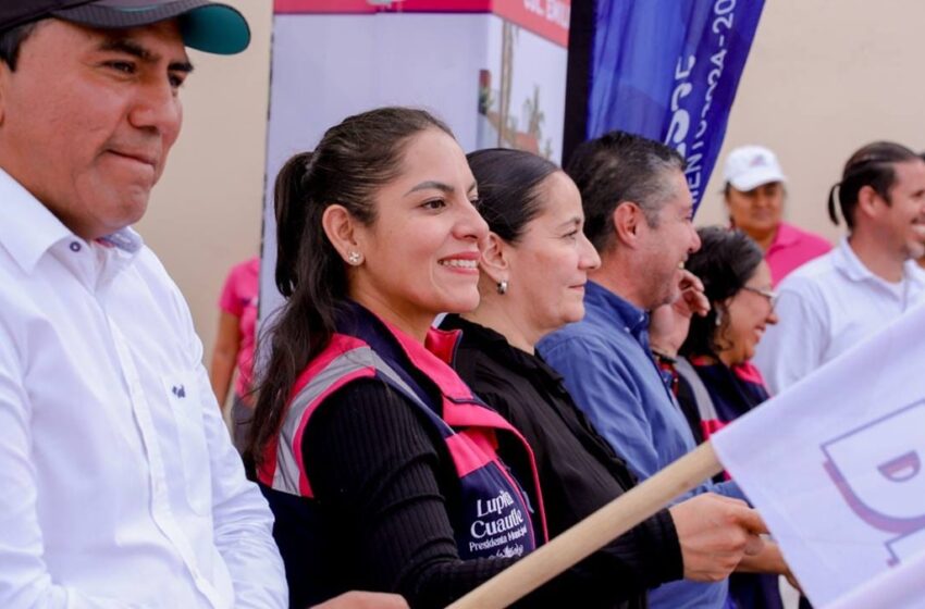  Lupita Cuautle pone en marcha la rehabilitación de la calle 40 Norte en Emiliano Zapata