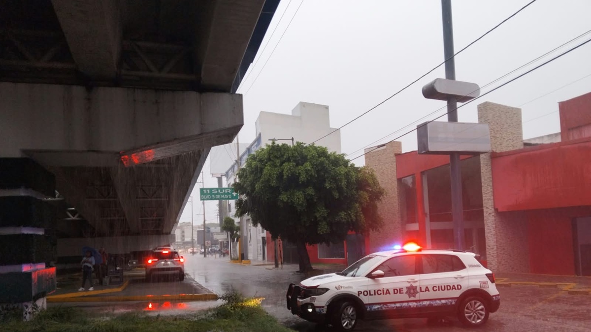 Mantiene gobierno de Pepe Chedraui acciones preventivas por lluvias y atiende reportes ciudadanos