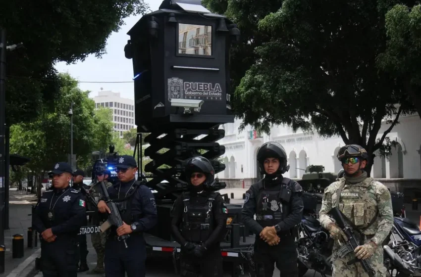  Más de mil elementos vigilarán las Fiestas Patrias en Puebla capital