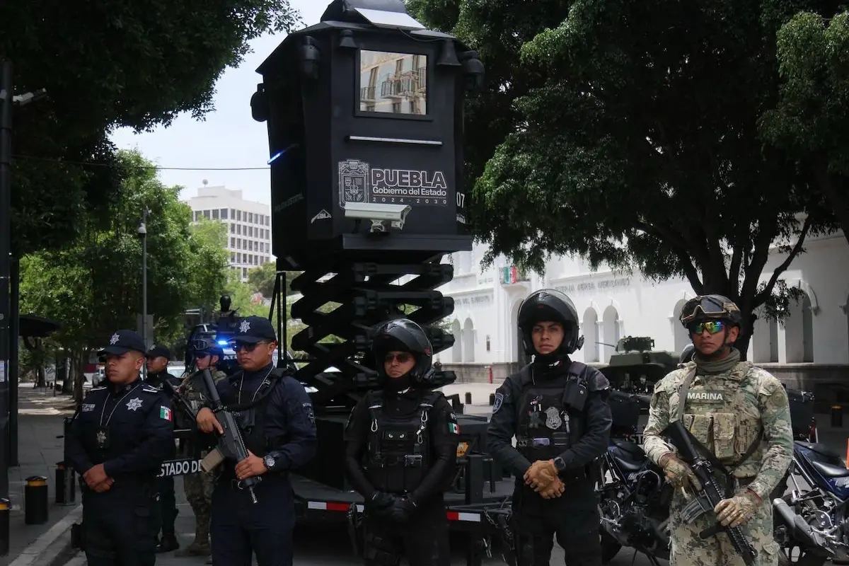 Más de mil elementos vigilarán las Fiestas Patrias en Puebla capital