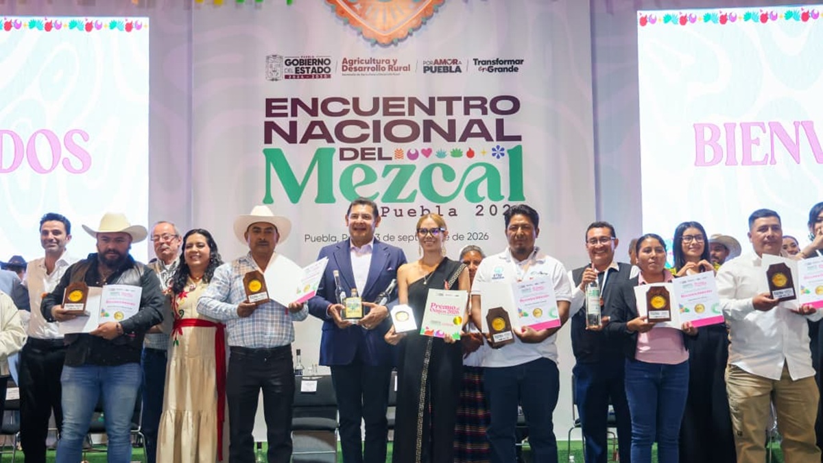 Mezcal poblano es orgullo, identidad y riqueza para sus comunidades: Armenta Mier