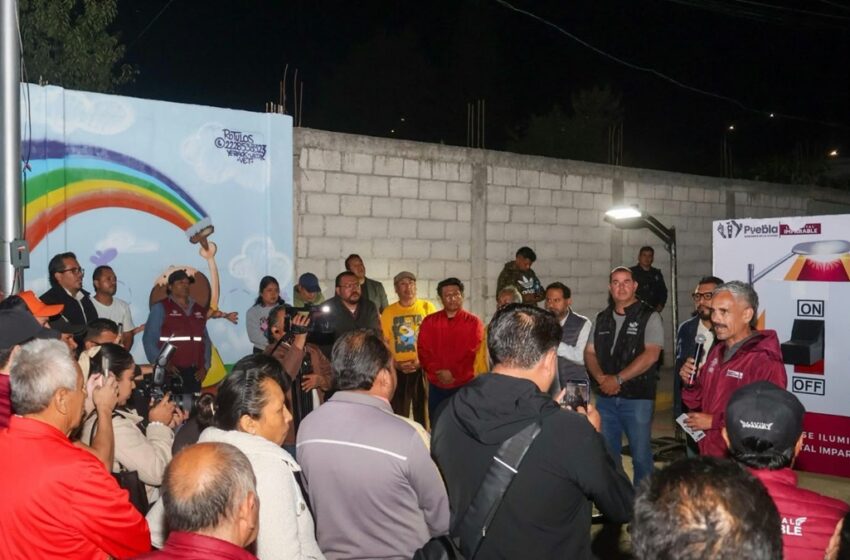  Moderniza Gobierno de Pepe Chedraui alumbrado en El Riego Sur con tecnología LED