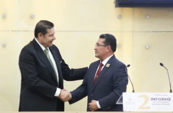Pavel Gaspar ofrece respaldo del Congreso a Armenta y Sheinbaum rumbo al cierre de la Legislatura