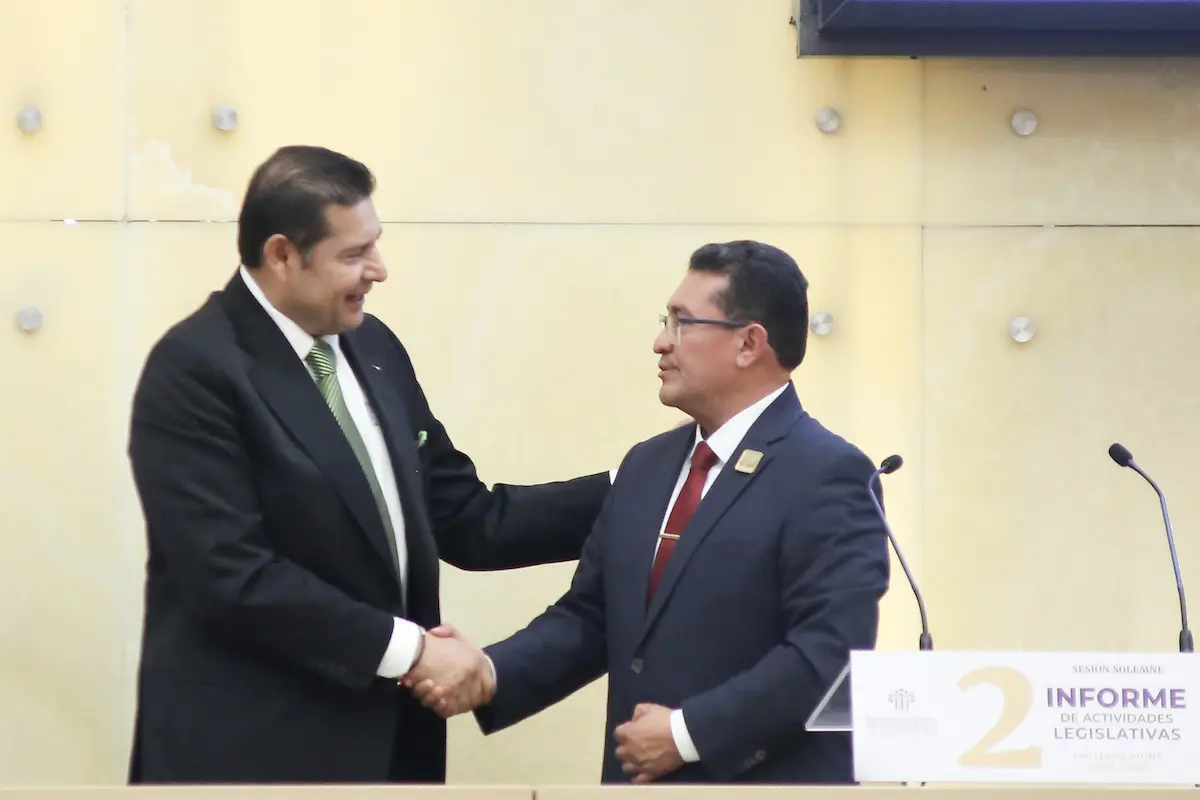 Pavel Gaspar ofrece respaldo del Congreso a Armenta y Sheinbaum rumbo al cierre de la Legislatura