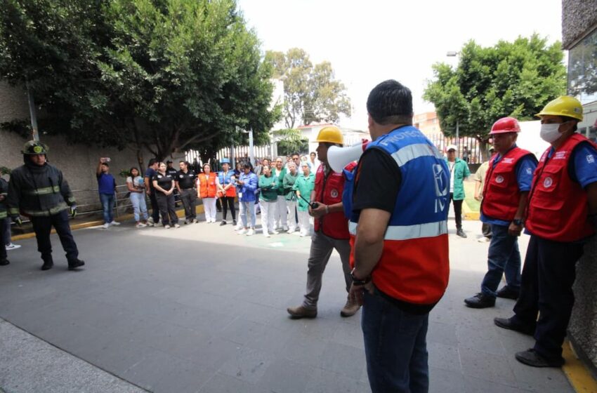 Puebla capital realizó Segundo Simulacro Nacional con más de 4 mil participantes
